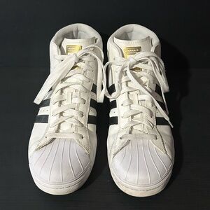 Adidas Skateboarding High Top Sneakers, Adiprene Insoles, Men’s Size 10.5